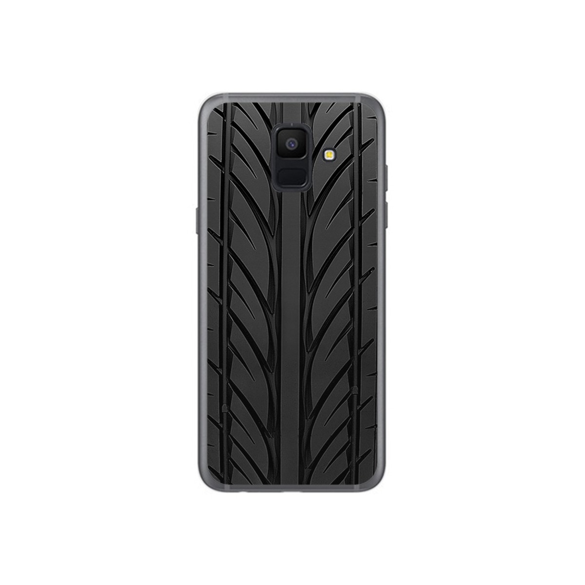 Funda Gel Tpu para Samsung Galaxy A6 (2018) Diseño Neumatico Dibujos