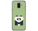 Funda Gel Tpu para Samsung Galaxy A6 (2018) Diseño Panda Dibujos