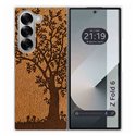 Funda Carcasa Dura para Samsung Galaxy Z Fold 6 5G diseño Cuero 03 Dibujos