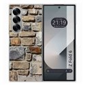 Funda Carcasa Dura para Samsung Galaxy Z Fold 6 5G diseño Ladrillo 03 Dibujos