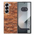 Funda Carcasa Dura para Samsung Galaxy Z Fold 6 5G diseño Ladrillo 04 Dibujos