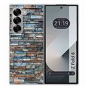Funda Carcasa Dura para Samsung Galaxy Z Fold 6 5G diseño Ladrillo 05 Dibujos