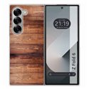 Funda Carcasa Dura para Samsung Galaxy Z Fold 6 5G diseño Madera 02 Dibujos