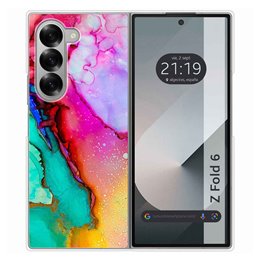 Funda Carcasa Dura para Samsung Galaxy Z Fold 6 5G diseño Mármol 15 Dibujos