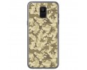 Funda Gel Tpu para Samsung Galaxy A6 (2018) Diseño Sand Camuflaje Dibujos