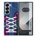 Funda Carcasa Dura para Samsung Galaxy Z Fold 6 5G diseño Zapatillas 06 Dibujos