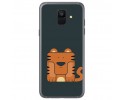 Funda Gel Tpu para Samsung Galaxy A6 (2018) Diseño Tigre Dibujos
