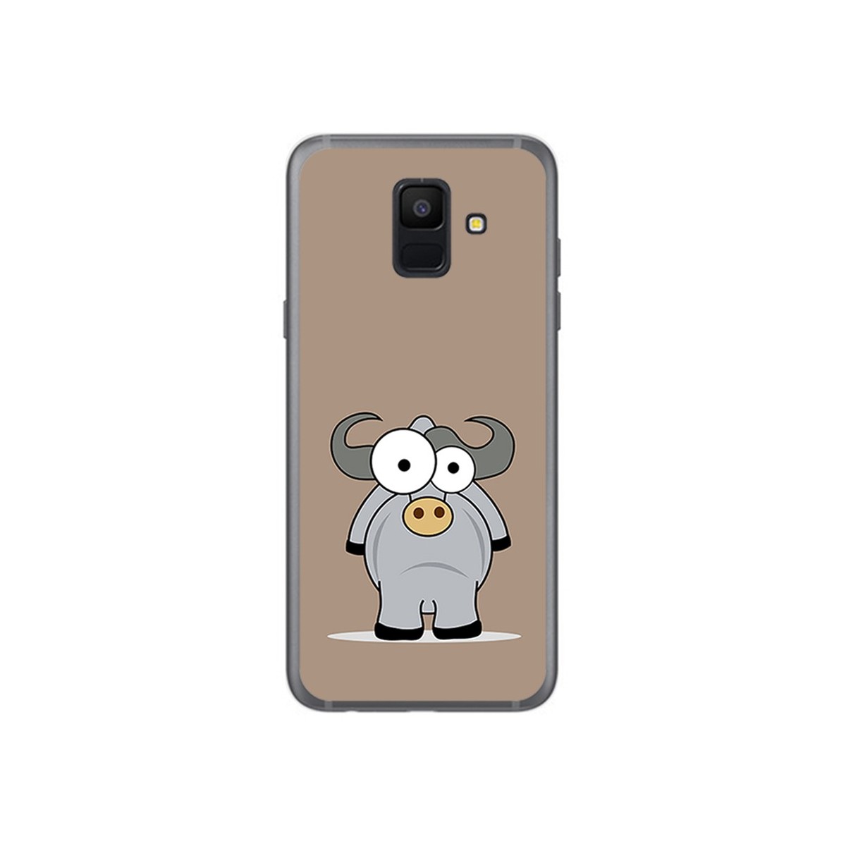 Funda Gel Tpu para Samsung Galaxy A6 (2018) Diseño Toro Dibujos