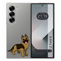 Funda Carcasa Dura para Samsung Galaxy Z Fold 6 5G diseño Perros 03 Dibujos