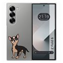 Funda Carcasa Dura para Samsung Galaxy Z Fold 6 5G diseño Perros 05 Dibujos