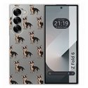 Funda Carcasa Dura para Samsung Galaxy Z Fold 6 5G diseño Perros 11 Dibujos