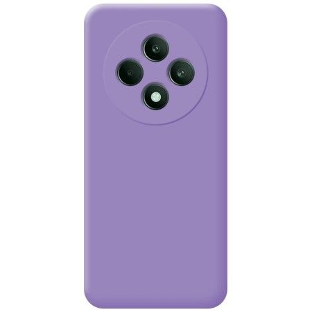 Funda Silicona Líquida Ultra Suave para Oppo Reno 12F 4G / 12 F 5G color Morada