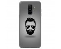 Funda Gel Tpu para Samsung Galaxy A6 Plus (2018) Diseño Barba Dibujos
