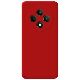 Funda Silicona Líquida Ultra Suave para Oppo Reno 12F 4G / 12 F 5G color Roja 2