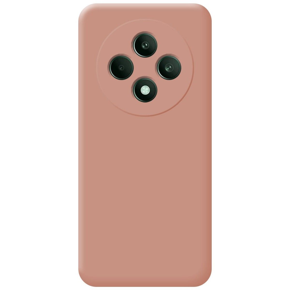 Funda Silicona Líquida Ultra Suave para Oppo Reno 12F 4G / 12 F 5G color Rosa