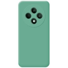 Funda Silicona Líquida Ultra Suave para Oppo Reno 12F 4G / 12 F 5G color Verde 2
