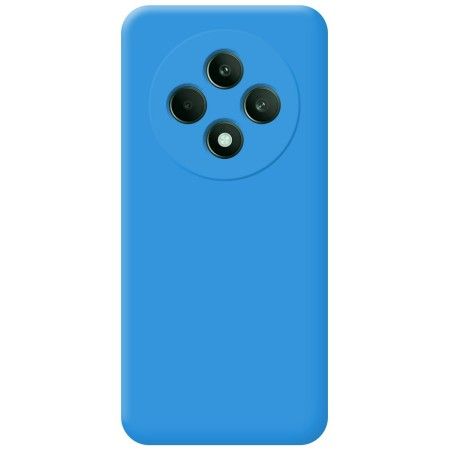 Funda Silicona Líquida Ultra Suave para Oppo Reno 12FS 4G / 12 FS 5G color Azul