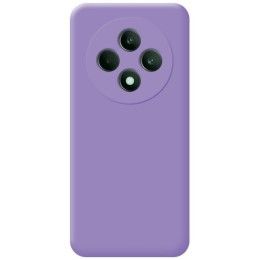 Funda Silicona Líquida Ultra Suave para Oppo Reno 12FS 4G / 12 FS 5G color Morada 2