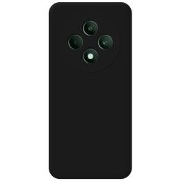 Funda Silicona Líquida Ultra Suave para Oppo Reno 12FS 4G / 12 FS 5G color Negra 2