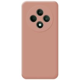 Funda Silicona Líquida Ultra Suave para Oppo Reno 12FS 4G / 12 FS 5G color Rosa 2