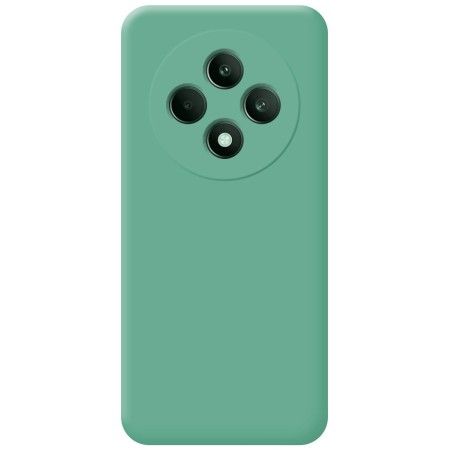 Funda Silicona Líquida Ultra Suave para Oppo Reno 12FS 4G / 12 FS 5G color Verde