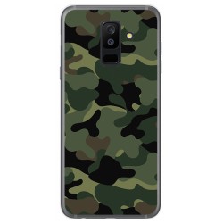 Funda Gel Tpu para Samsung Galaxy A6 Plus (2018) Diseño Camuflaje Dibujos