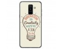Funda Gel Tpu para Samsung Galaxy A6 Plus (2018) Diseño Creativity Dibujos