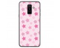 Funda Gel Tpu para Samsung Galaxy A6 Plus (2018) Diseño Flores Dibujos