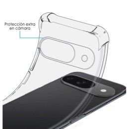 Funda Silicona Antigolpes Transparente para Google Pixel 9 5G 2