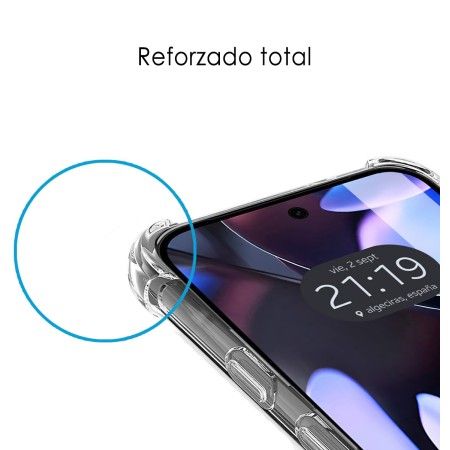Funda Silicona Antigolpes Transparente para Google Pixel 9 5G