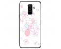 Funda Gel Tpu para Samsung Galaxy A6 Plus (2018) Diseño Flores Minimal Dibujos