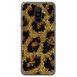Funda Gel Tpu para Samsung Galaxy A6 Plus (2018) Diseño Leopardo Dibujos