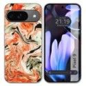 Funda Silicona para Google Pixel 9 5G diseño Mármol 12 Dibujos