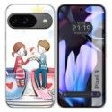 Funda Silicona para Google Pixel 9 5G diseño Café Dibujos