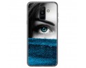 Funda Gel Tpu para Samsung Galaxy A6 Plus (2018) Diseño Ojo Dibujos