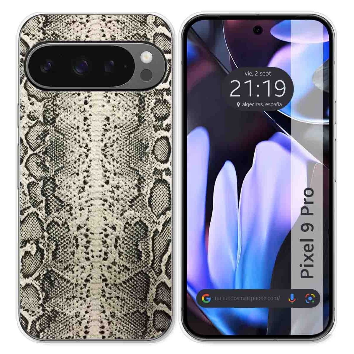 Funda Silicona para Google Pixel 9 Pro 5G diseño Animal 01 Dibujos
