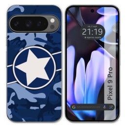 Funda Silicona para Google Pixel 9 Pro 5G diseño Camuflaje 03 Dibujos