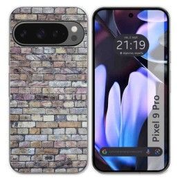 Funda Silicona para Google Pixel 9 Pro 5G diseño Ladrillo 02 Dibujos