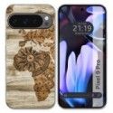 Funda Silicona para Google Pixel 9 Pro 5G diseño Madera 07 Dibujos