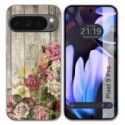 Funda Silicona para Google Pixel 9 Pro 5G diseño Madera 08 Dibujos