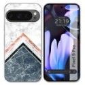 Funda Silicona para Google Pixel 9 Pro 5G diseño Mármol 05 Dibujos