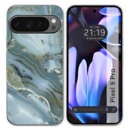 Funda Silicona para Google Pixel 9 Pro 5G diseño Mármol 09 Dibujos