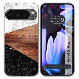 Funda Silicona para Google Pixel 9 Pro 5G diseño Mármol 11 Dibujos