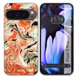 Funda Silicona para Google Pixel 9 Pro 5G diseño Mármol 12 Dibujos