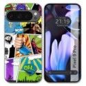 Funda Silicona para Google Pixel 9 Pro 5G diseño Comic Dibujos
