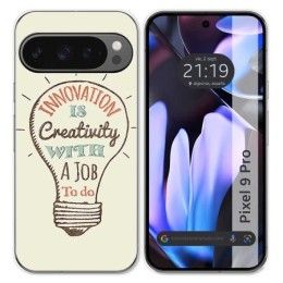 Funda Silicona para Google Pixel 9 Pro 5G diseño Creativity Dibujos