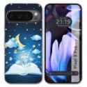 Funda Silicona para Google Pixel 9 Pro 5G diseño Libro Cuentos Dibujos