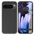 Funda Silicona para Google Pixel 9 Pro 5G diseño Metal Dibujos
