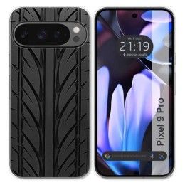 Funda Silicona para Google Pixel 9 Pro 5G diseño Neumatico Dibujos