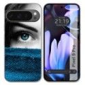 Funda Silicona para Google Pixel 9 Pro 5G diseño Ojo Dibujos